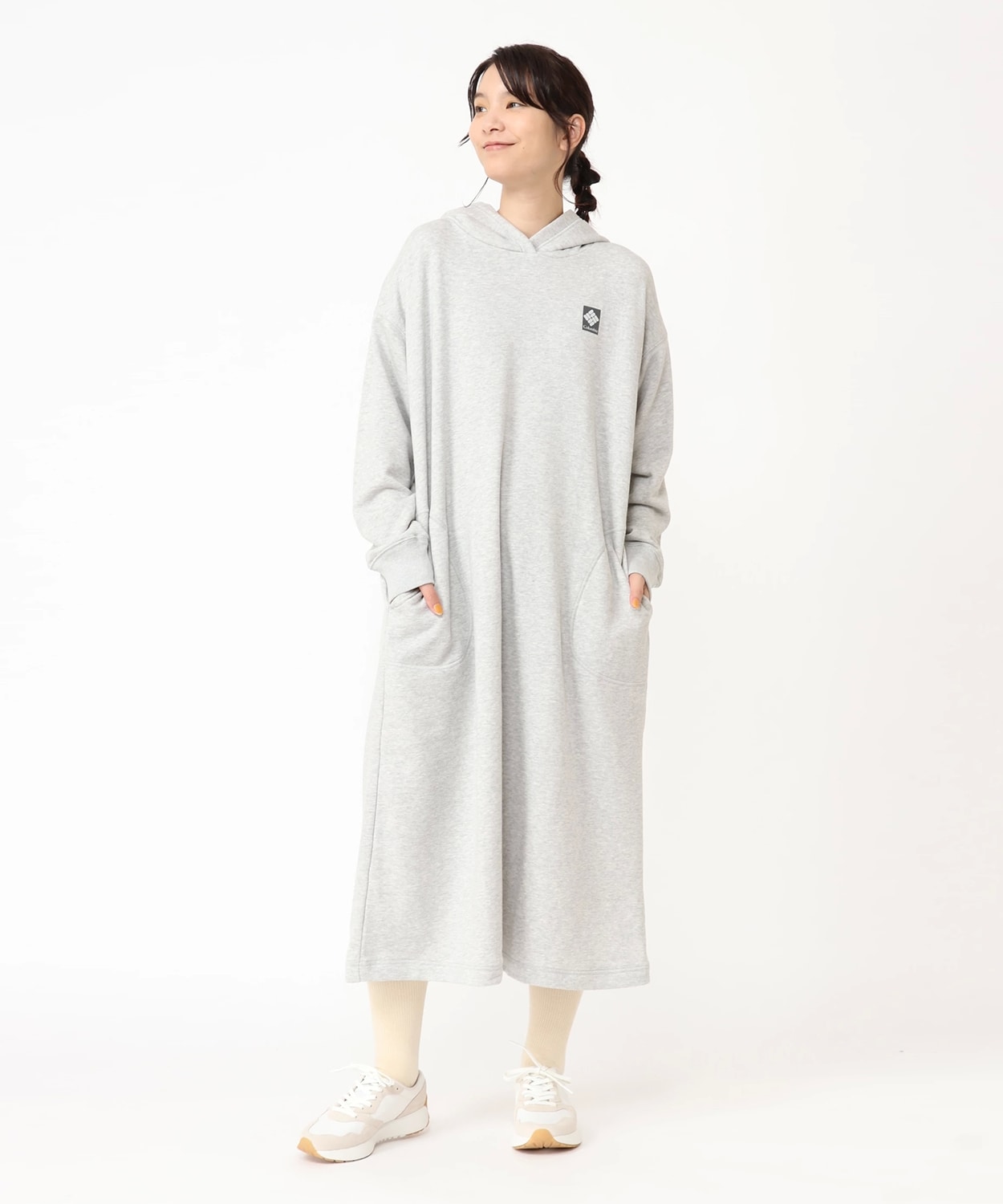 ウィメンズスウィングパークスウェットドレス(S Columbia Grey Heather): アウトレット商品以外用│コロンビア(Columbia )公式通販サイト