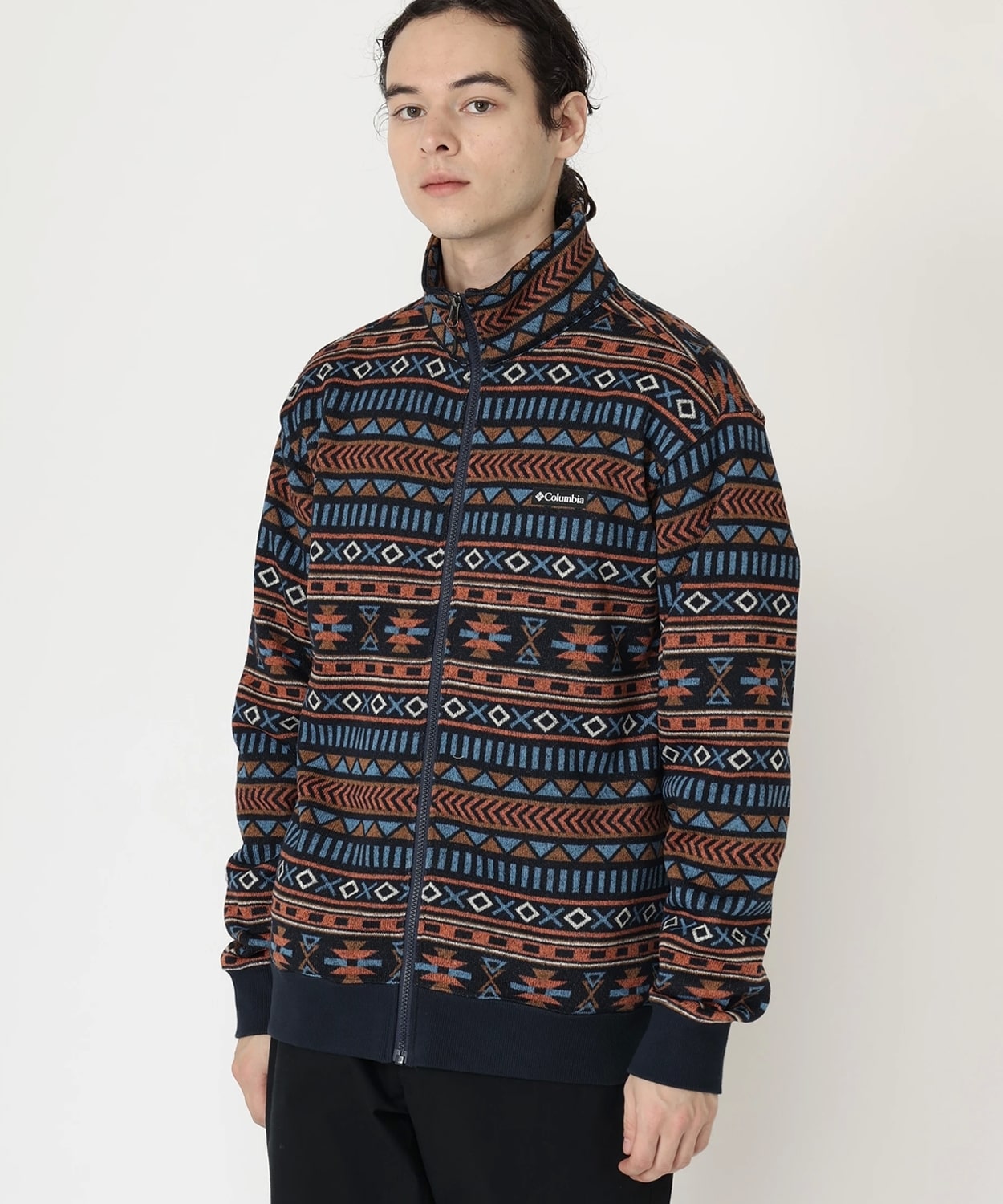 ラヴェルリッジジャケット(S Columbia Navy Multi Pattern