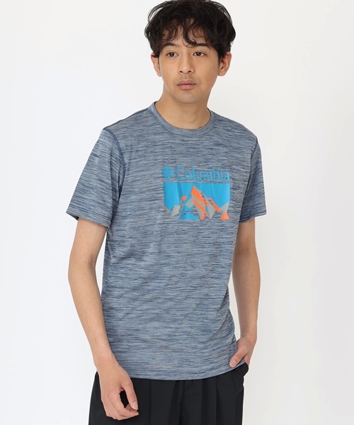 Columbia コロンビア オムニフリーズゼロ 冷感 速乾 ポリ Tシャツ