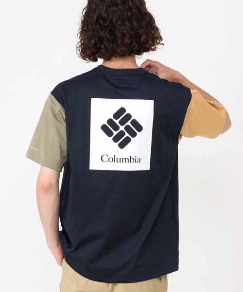 アーバンハイクショートスリーブTシャツ(S Collegiate Navy Multi