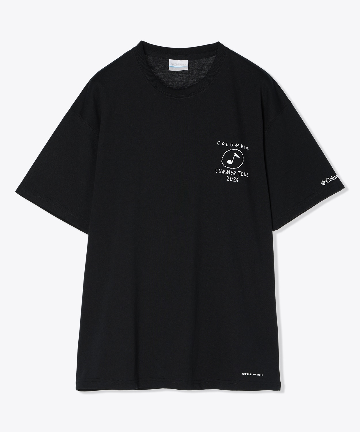 《公式》コロンビア シルパインズグラフィックショートスリーブTシャツ Black M