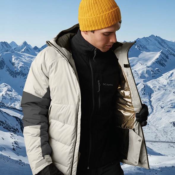 Columbia duck down outlet jacket